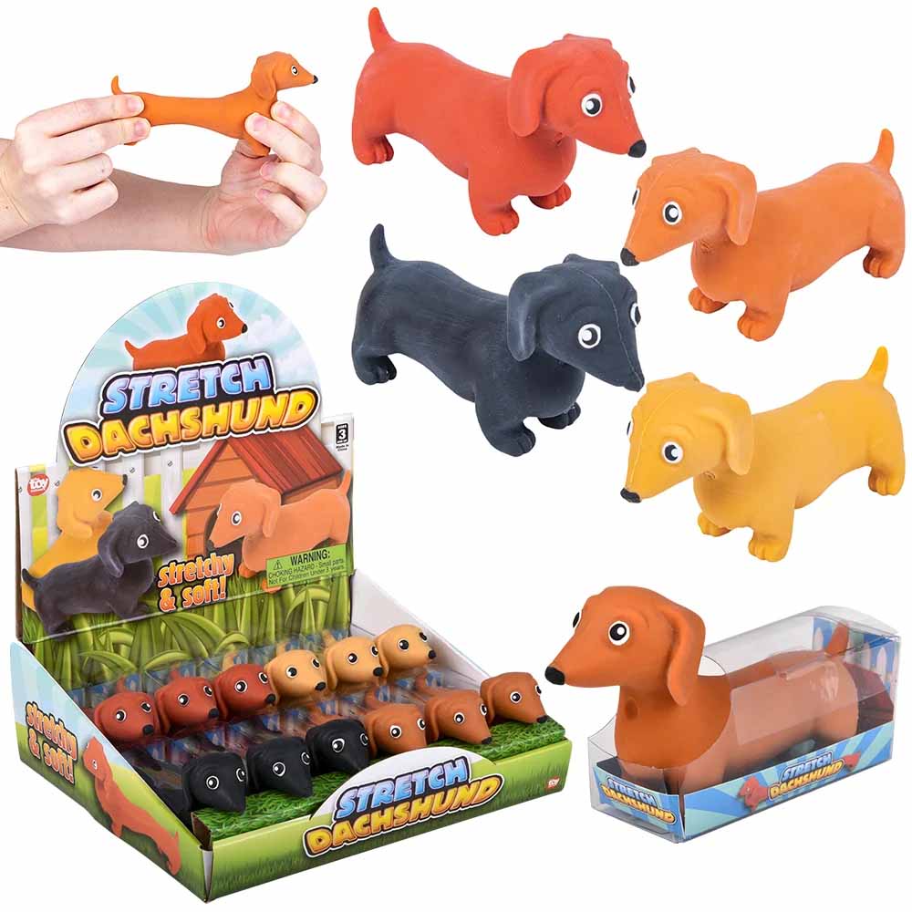 Stretchy Sand Dachshund